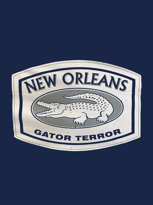 T-shirt « New Orleans Gator Terror » avec alligator