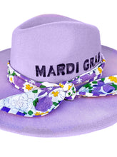 Floral Block Print Cotton Twilly Scarf