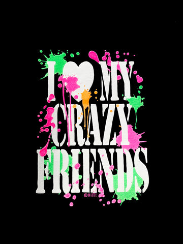 T-shirt J'aime Mes Amis Fous