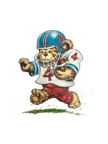 Camiseta para niños Quarterback Bear