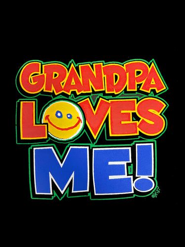 Grandpa Loves Me Kids T-Shirt