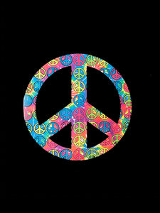 Tie Dye Peace Sign T-Shirt