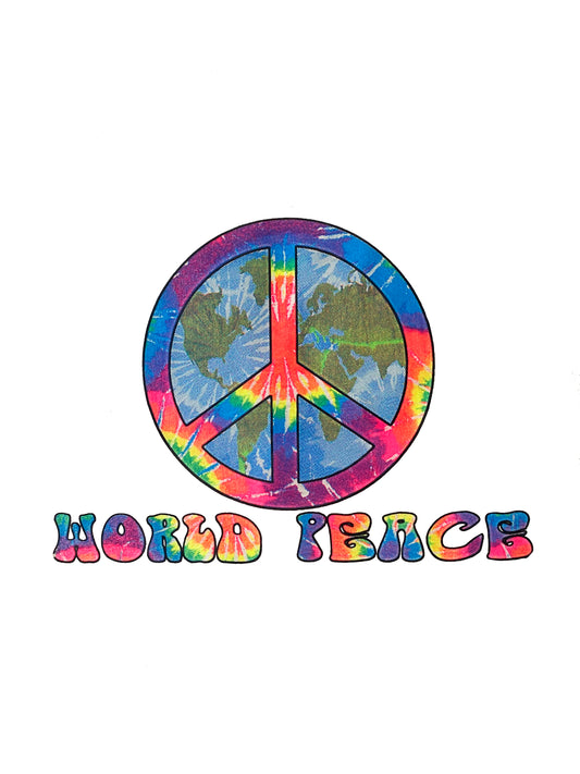 T-shirt Tie-Dye Paix dans le Monde