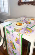 Mardi Gras Crown Table Runner