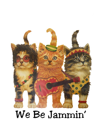 T-shirt chat "We Be Jammin'"