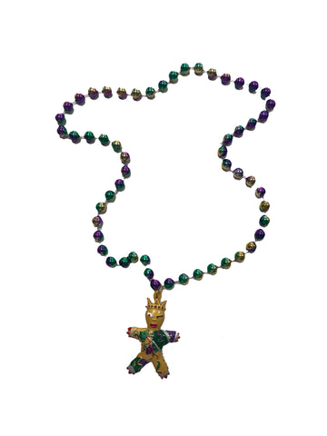 Voodoo King Medallion on Specialty Bead