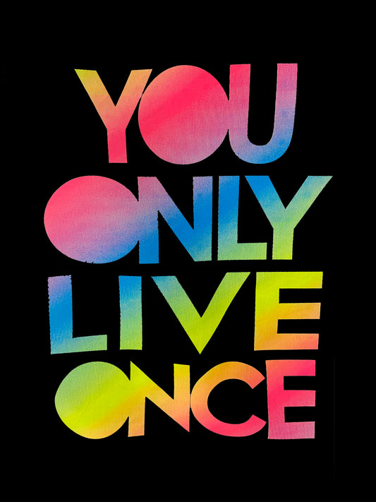 Camiseta Solo se Vive una Vez