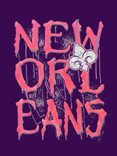 Distressed New Orleans with Fleur de Lis T-Shirt