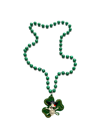 Pirate Four Leaf Clover Bead