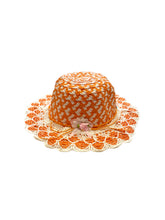 Child's Scalloped Straw Hat (Multiple Colors)