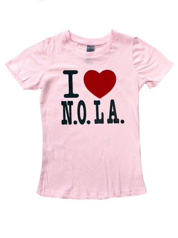 Camiseta para niños I Love NOLA