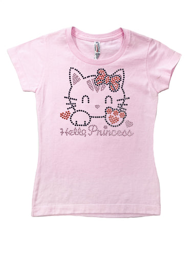Hello, Princess Hello Kitty Youth Rhinestone T-Shirt