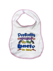 "Spoiled By My Uncle" Baby Bib