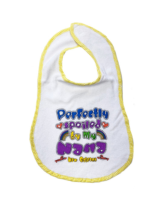 "Spoiled By My Nana" Baby Bib