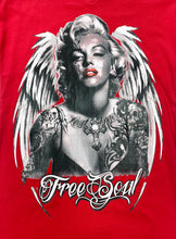 Free Soul Marilyn Monroe Fitted V-Neck T-Shirt