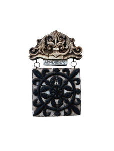 New Orleans Garden Tile Plaque