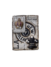Large New Orleans Crown Stamp Plaque