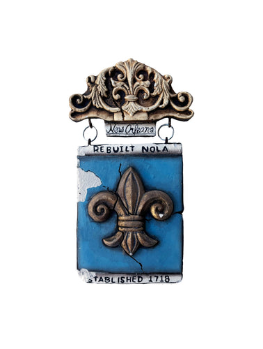 Rebuilt NOLA Plaque