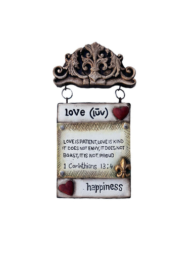 Love Quote Plaque