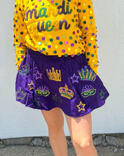 Adult Crown Skort - Purple