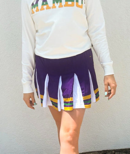 Adult Knife Pleat Skort - Purple
