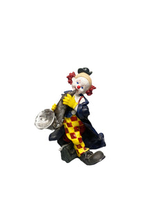Clown Statues Playing Musical Instruments (Set of 4)