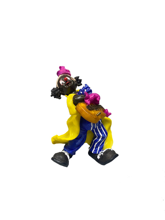 Clown Statues Playing Musical Instruments (Set of 4)