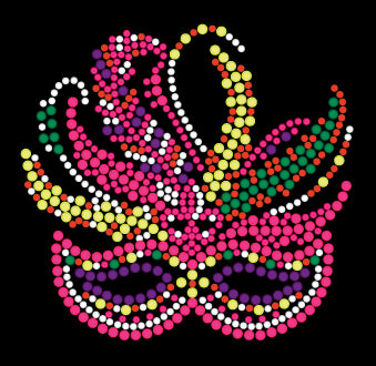 Mardi Gras Rhinestone Mask T-Shirt with Pink Accents