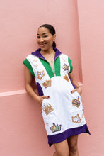 Adult Crowns Tennis Dress – White