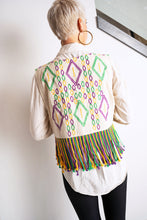 Adult Fringe Embroidered Vest