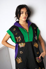 Adult Crowns Tennis Dress – Black