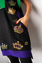 Adult Crowns Tennis Dress – Black