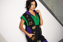 Adult Crowns Tennis Dress – Black