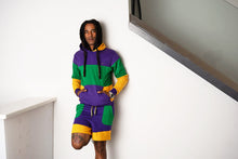 Adult Unisex Color Block Rugby Shorts