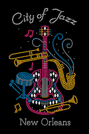 Ciudad de Jazz con una Banda Musical