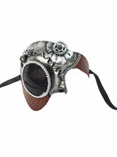Steampunk Phantom Leather Mask