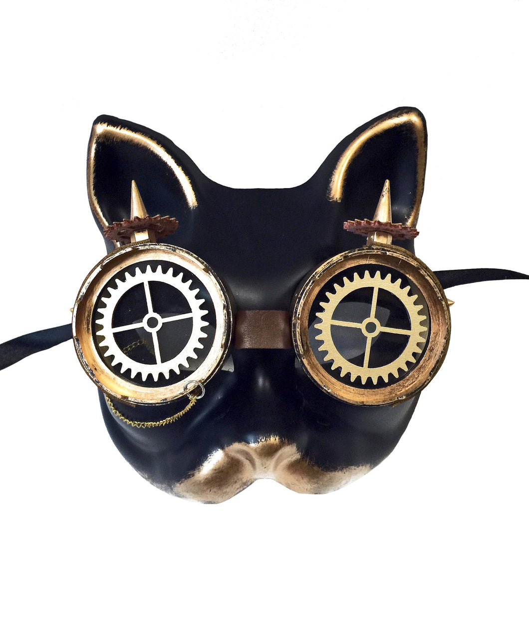 Steampunk Cat Face Mask