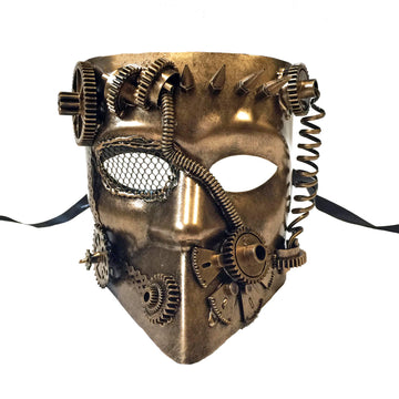 Steampunk Warrior Full Face Mask