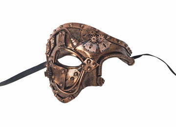 Máscara Fantasma Steampunk