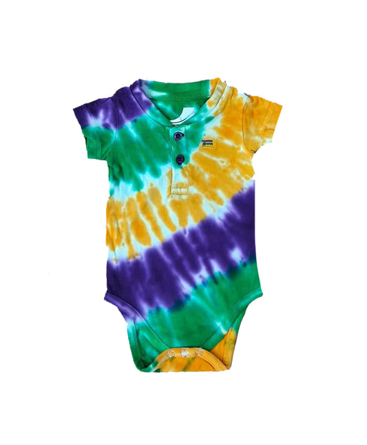 Tie Dye Wave Infant Onesie Short Sleeve