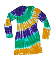Tie Dye Wave Junior Dress