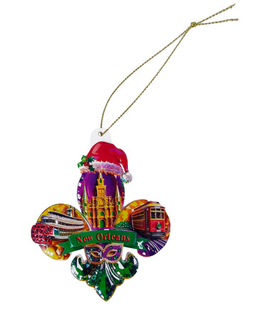 Adorno de Navidad de Papá Noel de NOLA