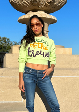 ASP Adult QUEEN OF THE KREWE Crop Pullover
