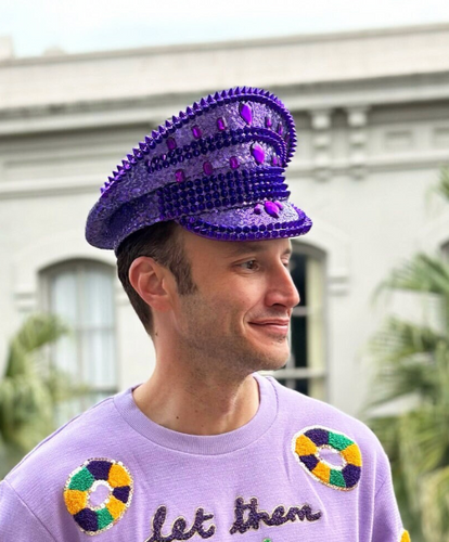Conductor Hat - Purple
