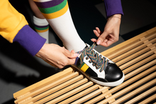 Rugby Unisex Mardi Gras Shoelaces