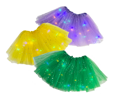 Tutu juvenil con luces (varios colores)