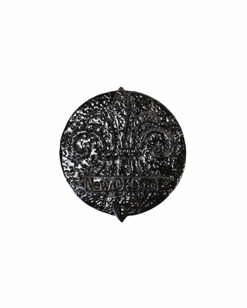 Aimant Fleur de Lys Rond