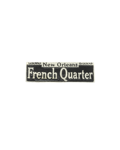 French Quarter Street Sign Magnet