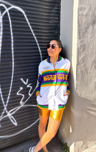 Adult Unisex Mardi Gras French Terry Racing Jacket