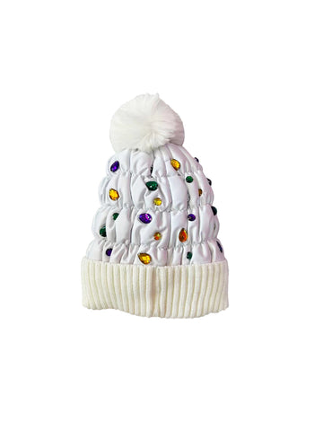 Gorro de strass - Negro